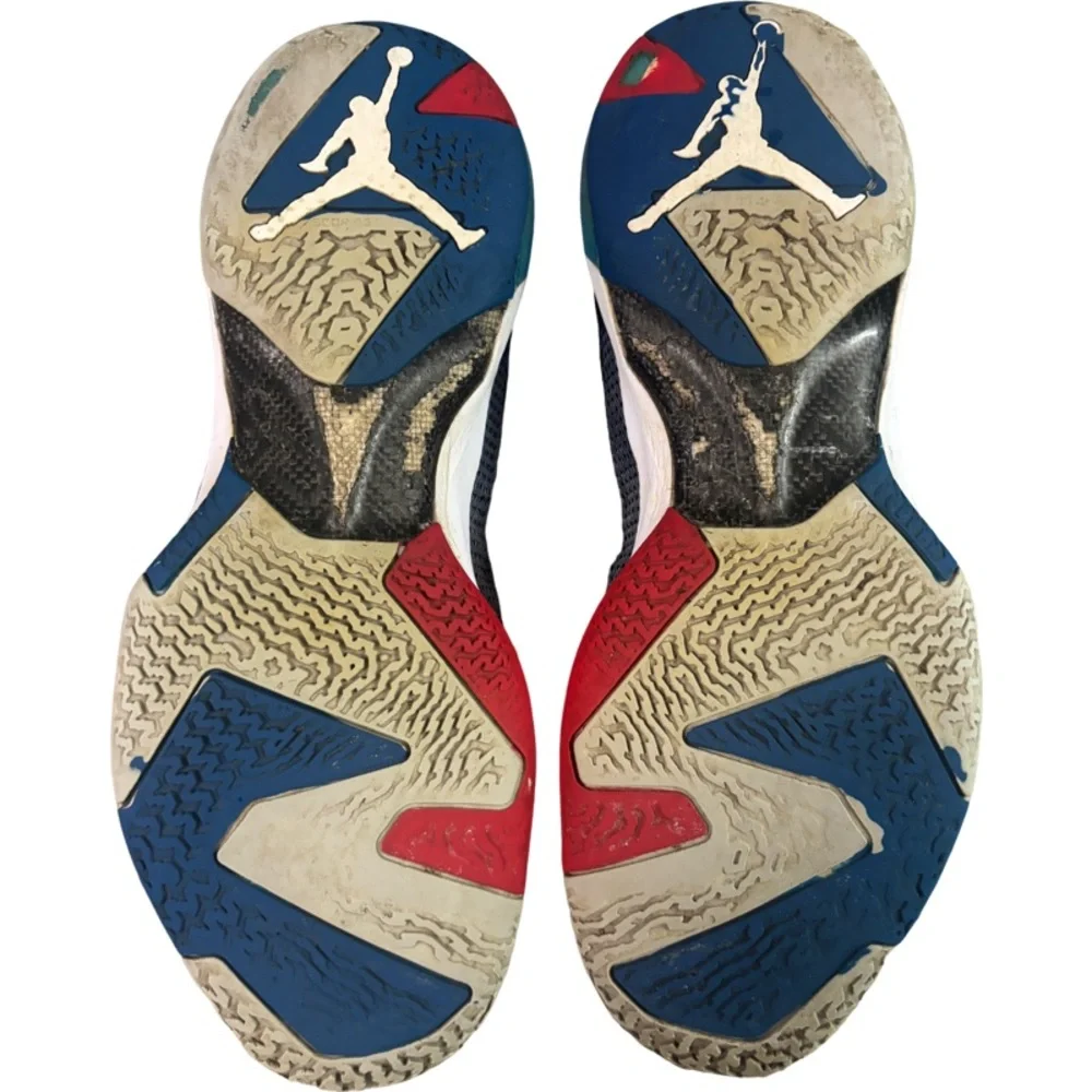 Jordan 37 XXXVII Low Fraternity Military Blue/White DV9909-401 Men’s Size 12.5